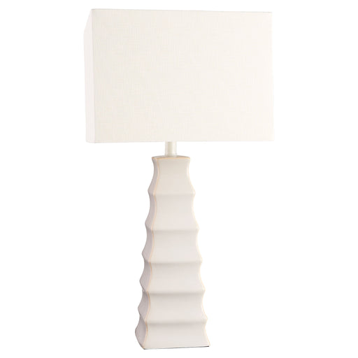 Quorum Home Cyan - 01721 - One Light Table Lamp - White