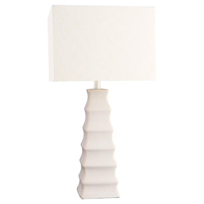 Quorum Home Cyan - 01721 - One Light Table Lamp - White