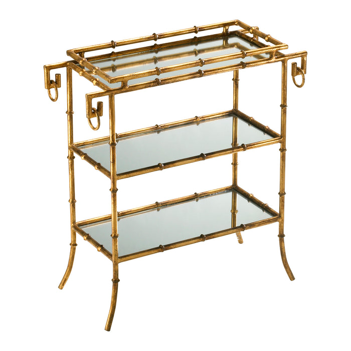 Quorum Home Cyan - 04208 - Tray Table - Gold