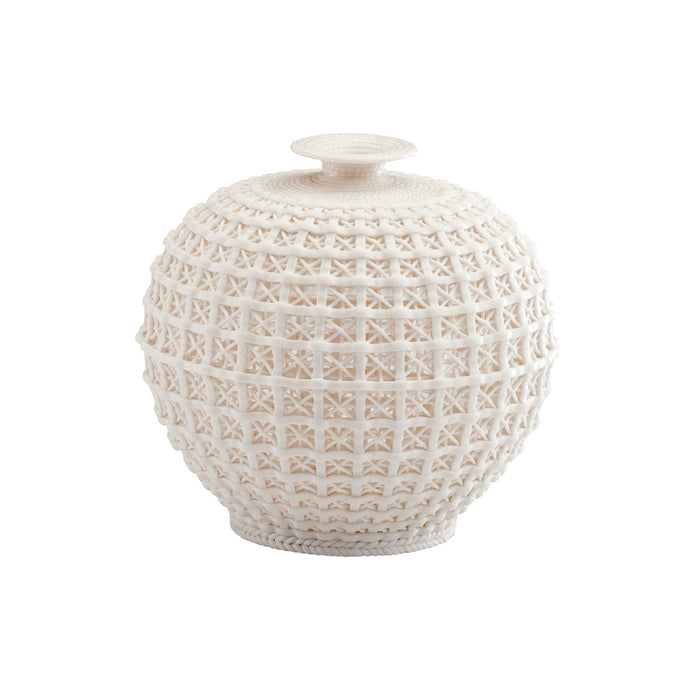 Quorum Home Cyan - 04440 - Vase - Matte White