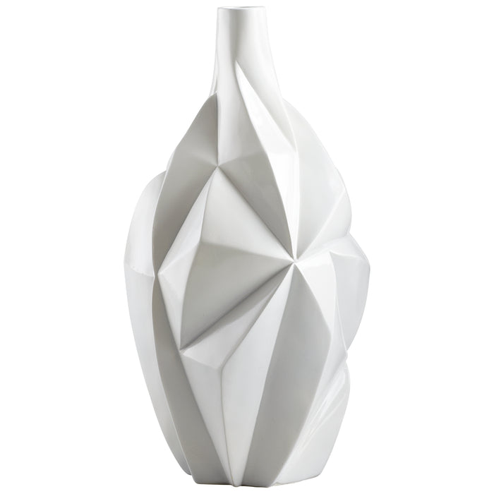 Quorum Home Cyan - 05000 - Vase - Gloss White Glaze