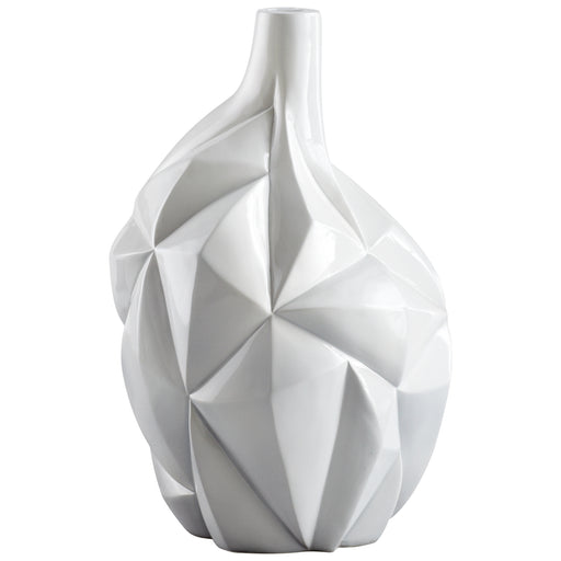 Quorum Home Cyan - 05002 - Vase - Gloss White Glaze