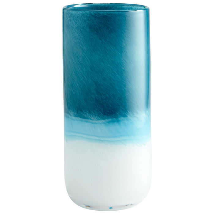 Quorum Home Cyan - 05876 - Vase - Blue And White