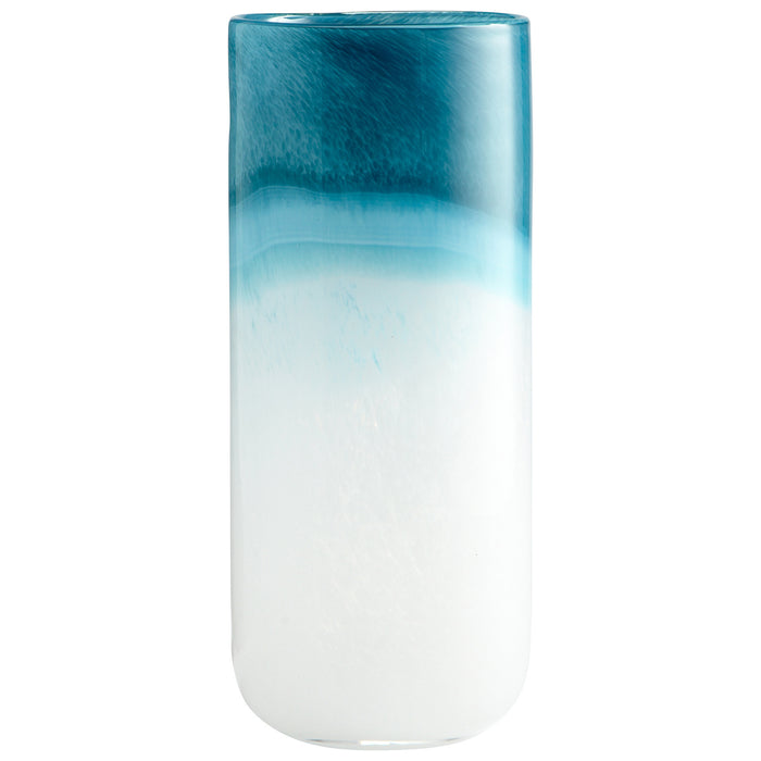 Quorum Home Cyan - 05877 - Vase - Blue And White