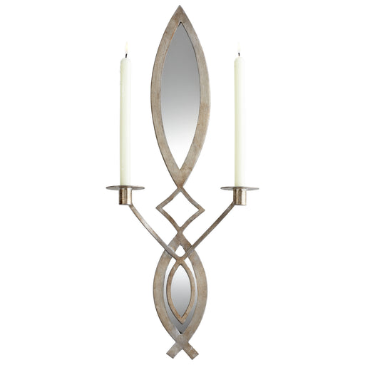 Quorum Home Cyan - 06030 - Wall Candleholder - Mystic Silver