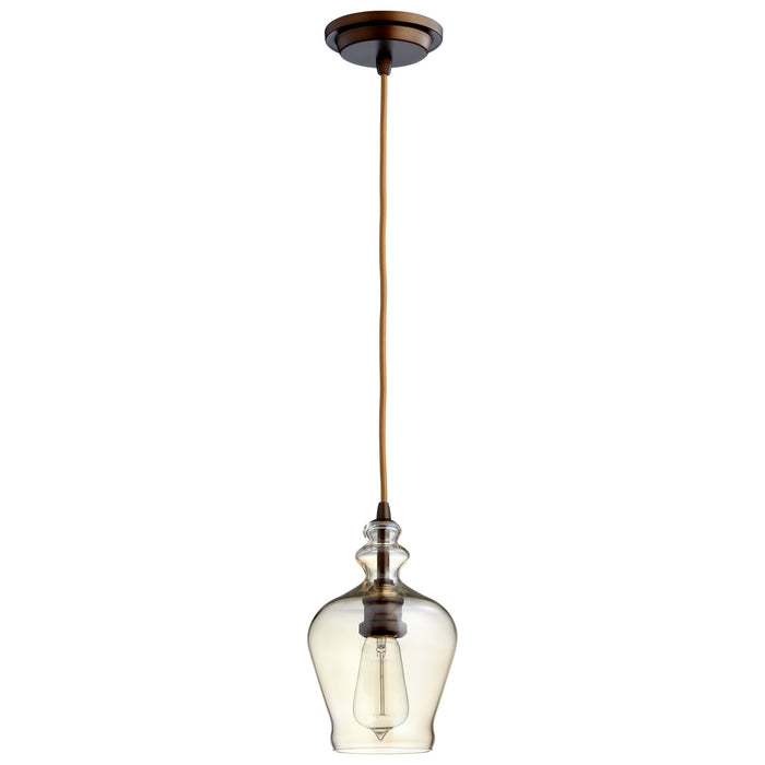 Quorum Home Cyan - 06062 - One Light Pendant - Oiled Bronze