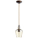 Quorum Home Cyan - 06062 - One Light Pendant - Oiled Bronze