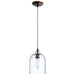 Quorum Home Cyan - 06063 - One Light Pendant - Oiled Bronze