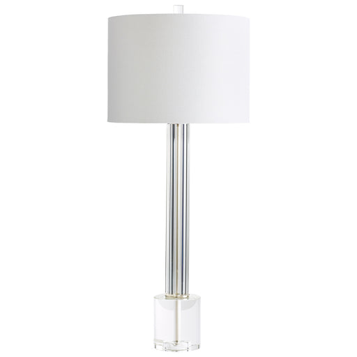 Quorum Home Cyan - 06603 - One Light Table Lamp - Clear