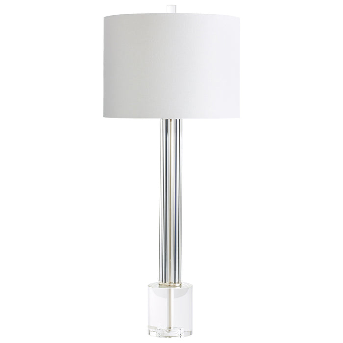 Quorum Home Cyan - 06603 - One Light Table Lamp - Clear