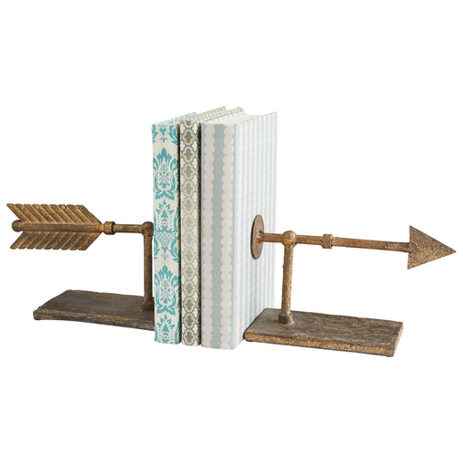 Quorum Home Cyan - 07237 - Bookends - Rustic