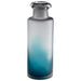 Quorum Home Cyan - 07306 - Vase - Blue/Clear