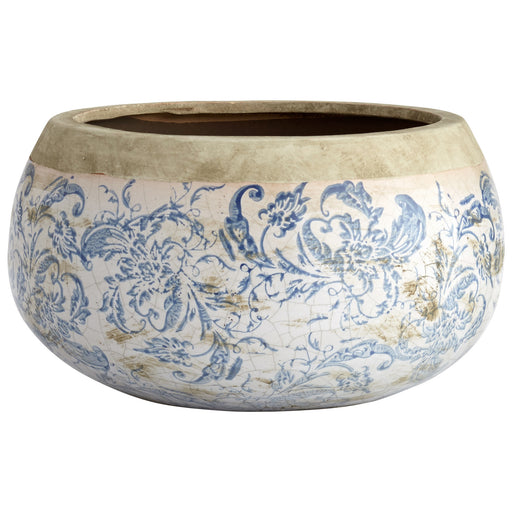 Quorum Home Cyan - 07407 - Planter - Blue And White