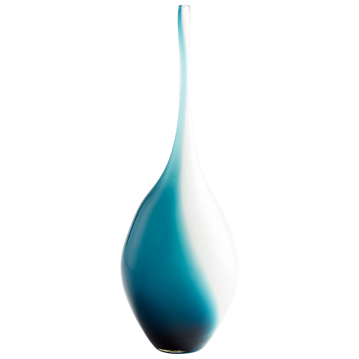 Quorum Home Cyan - 07831 - Vase - Blue And White