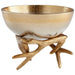 Quorum Home Cyan - 08131 - Bowl - Gold