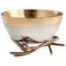 Quorum Home Cyan - 08133 - Bowl - Gold