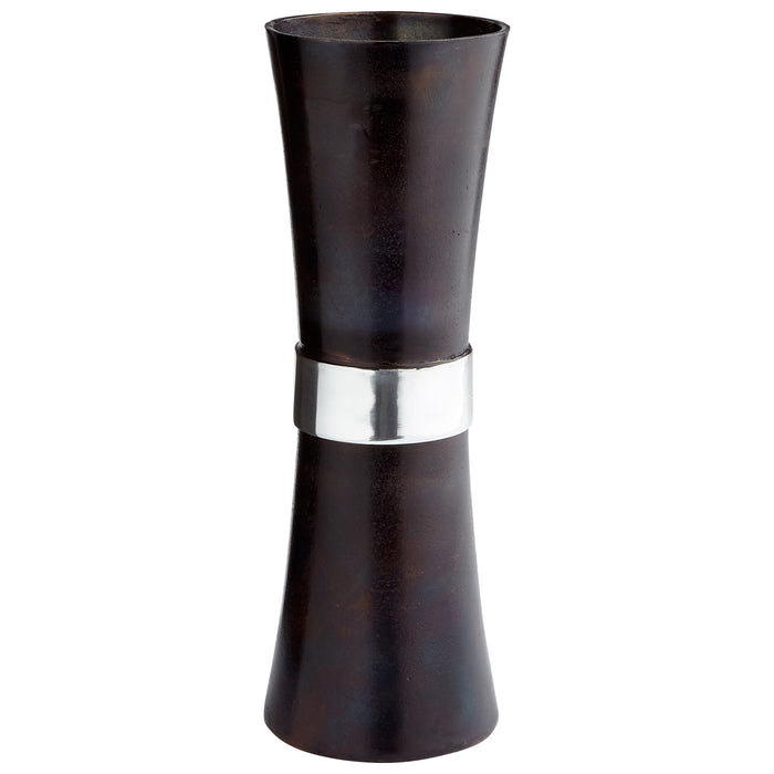 Quorum Home Cyan - 08294 - Vase - Bronze And Blue