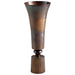 Quorum Home Cyan - 08300 - Vase - Vintage Brass