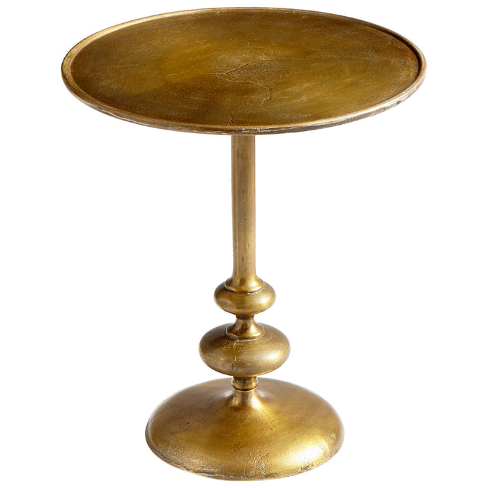 Quorum Home Cyan - 08304 - Side Table - Antique Brass