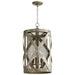 Quorum Home Cyan - 08366 - Three Light Pendant - Graphite