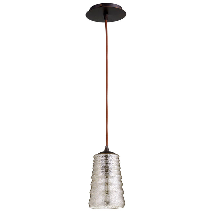 Quorum Home Cyan - 08854 - One Light Pendant - Oiled Bronze