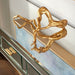 Quorum Home Cyan - 09132 - Sculpture - Gold Leaf