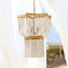 Quorum Home Cyan - 09260 - Three Light Pendant - Tinted Gold Leaf