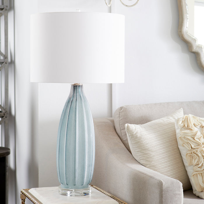 Quorum Home Cyan - 09284 - One Light Table Lamp - Grey