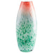 Quorum Home Cyan - 09464 - Vase - Red And Green