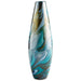 Quorum Home Cyan - 09502 - Vase - Multi Colored Blue