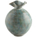 Quorum Home Cyan - 09632 - Vase - Gold Patina