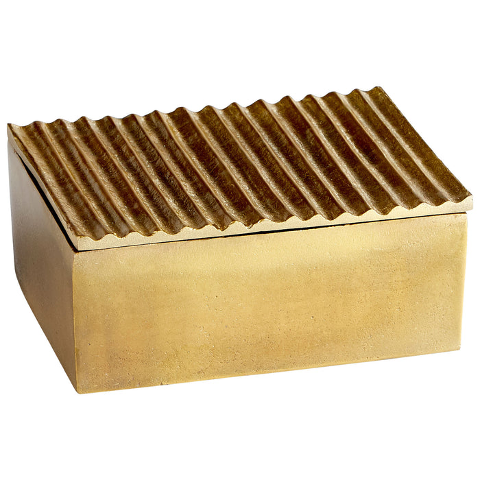 Quorum Home Cyan - 09736 - Container - Antique Brass