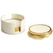 Quorum Home Cyan - 09792 - Container - Brass And White