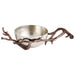 Quorum Home Cyan - 09823 - Bowl - Nickel And Bronze