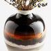 Quorum Home Cyan - 09881 - Vase - Black/White/Gold