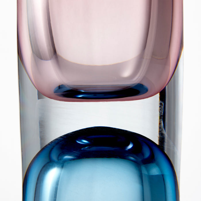 Quorum Home Cyan - 10020 - Vase - Purple And Blue