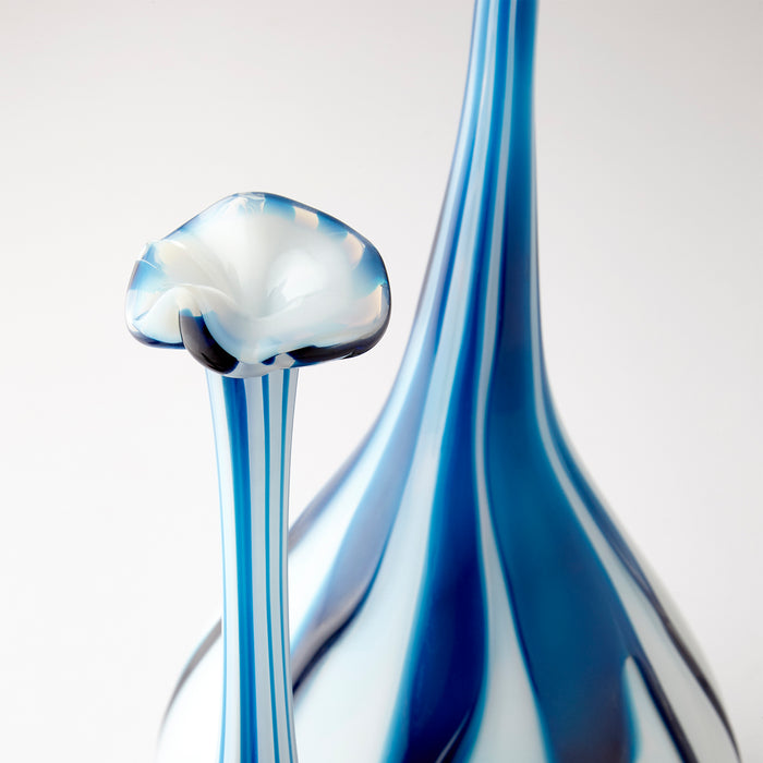 Quorum Home Cyan - 10025 - Vase - Blue And White