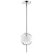 Quorum Home Cyan - 10048 - LED Pendant - Polished Nickel