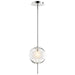 Quorum Home Cyan - 10048 - LED Pendant - Polished Nickel