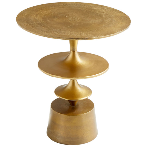 Quorum Home Cyan - 10093 - Table - Aged Brass