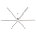 Quorum Home Quorum - 101206-65 - 120" Ceiling Fan - Satin Nickel