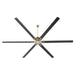 Quorum Home Quorum - 101206-80 - 120" Ceiling Fan - Aged Brass