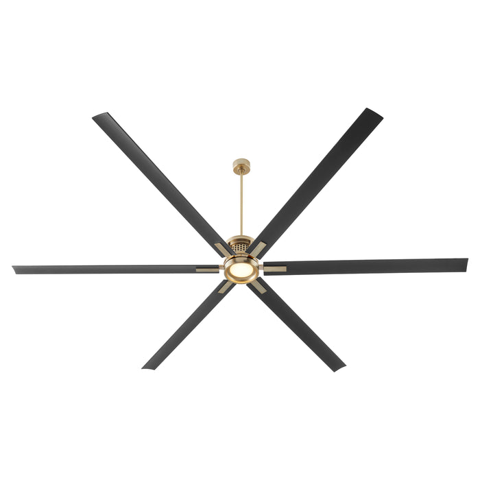 Quorum Home Quorum - 101206-80 - 120" Ceiling Fan - Aged Brass