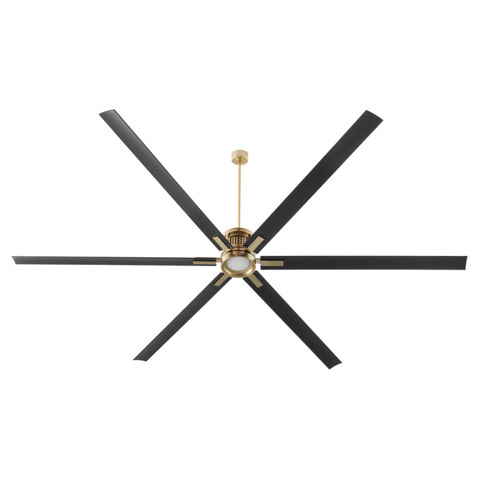 Quorum Home Quorum - 101206-80 - 120" Ceiling Fan - Aged Brass