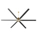 Quorum Home Quorum - 101206-80 - 120" Ceiling Fan - Aged Brass