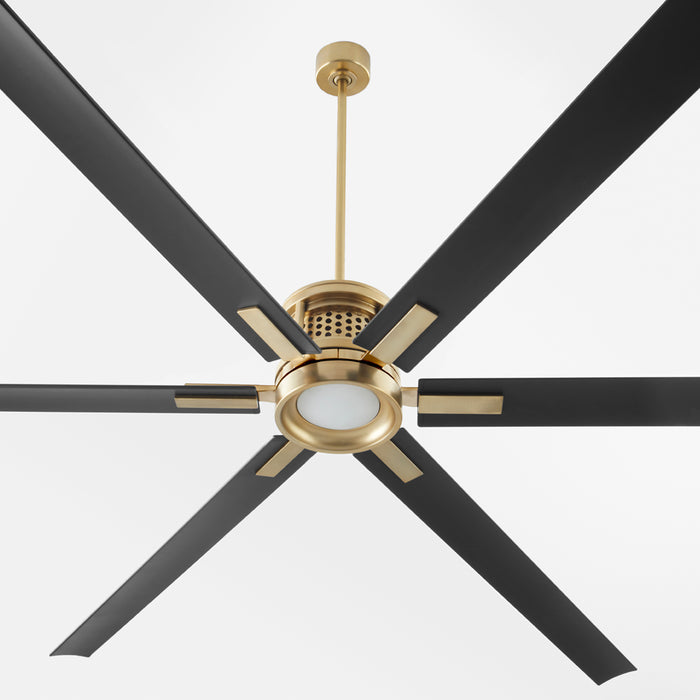 Quorum Home Quorum - 101206-80 - 120" Ceiling Fan - Aged Brass