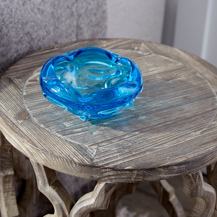 Quorum Home Cyan - 10223 - Side Table - Weathered Pine