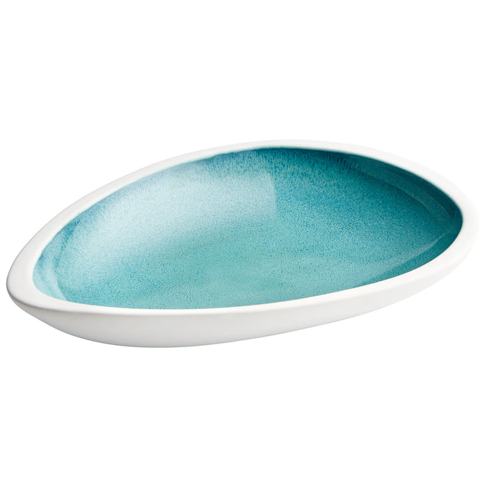 Quorum Home Cyan - 10260 - Tray - White And Green