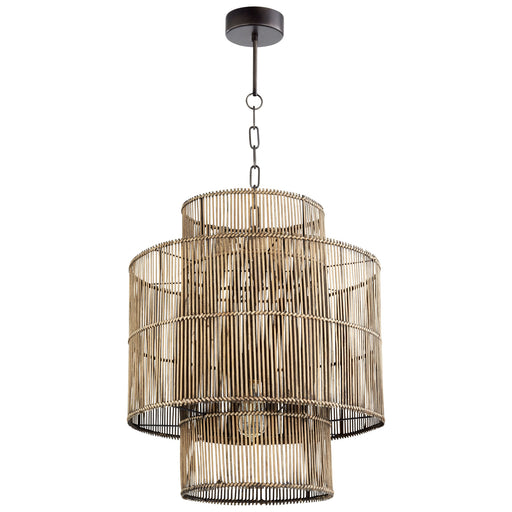 Quorum Home Cyan - 10273 - One Light Pendant - Rattan