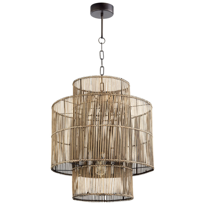 Quorum Home Cyan - 10273 - One Light Pendant - Rattan